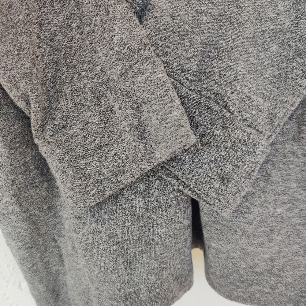 Current Elliott Gray Ruffle Sleeve Sweatshirt Smal - Picture 4 of 5